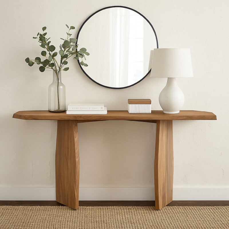 Ferhan 64'' Solid Wood Console Table