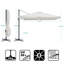 Cadain 300cm X 300cm Rectangular Cantilever Parasol-1420574675