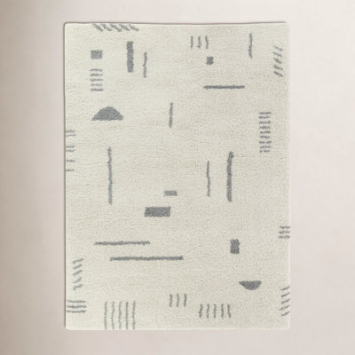 Morin Geometric Shag Rug