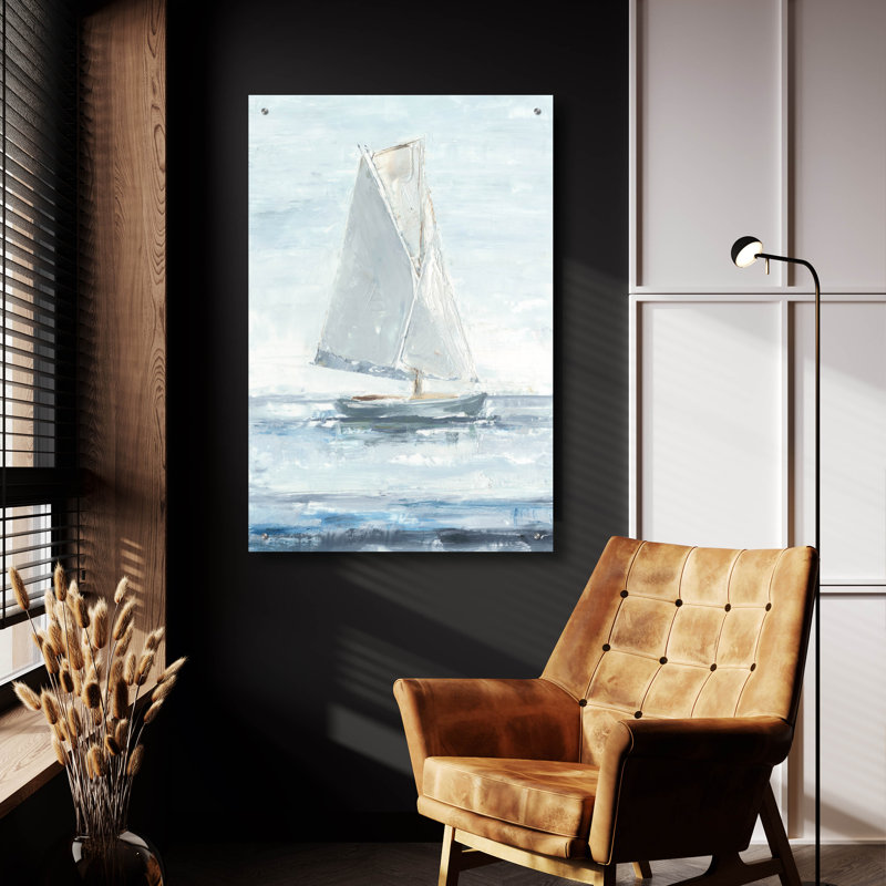 «Sailors Delight 1» par Ethan Harper, art mural en verre acrylique, H 36 po x l 24 po
