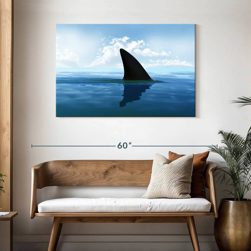Crowle Shark Fin, 30" H x 45" W