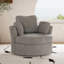 Fauteuil demi-tonneau pivotant l 42,1 po Berey-388414167