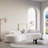 109" 2-Piece Curved Velvet Sectional Sofa With Pillows