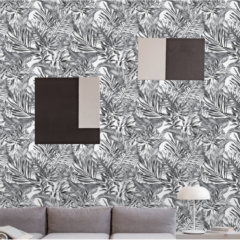 Rouleau de papier peint à peler et coller Ebbert, L 16,67 po x l 25 po