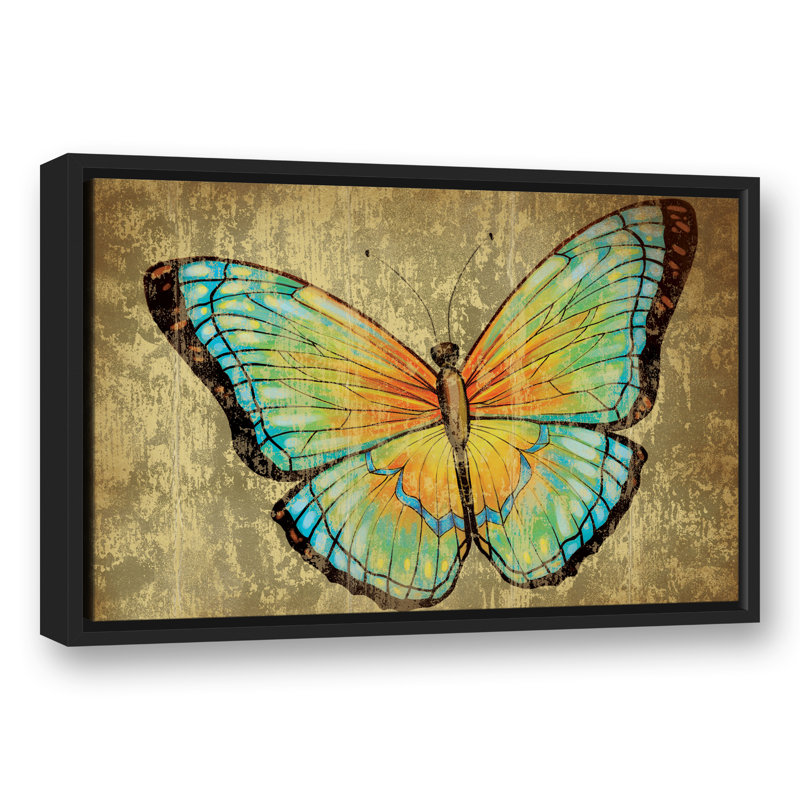Fancy Butterfly, reproduction d'art sur toile, H 17,75 po x l 25,75 po