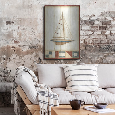 Luxe Metal Art Americana Yacht II By Ethan Harpe  Americana Yacht II  by Ethan Harper