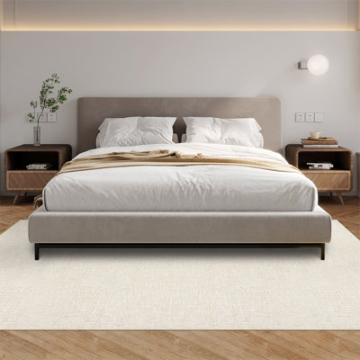 Modern Abstract Area Rugs for Living Room Soft Low-Pile Carpet Washable Rugs Indoor Foldable Printed Textured Floor Carpet Non Slip Mat Rug for Office Dining Room
