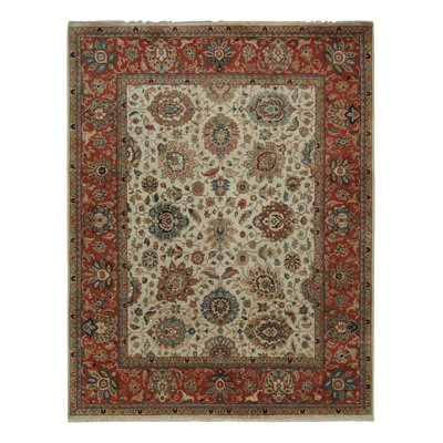 Hand Knotted Wool Rug