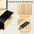 15 Inches Wide Nightstand - 1 Drawer, 2 Shelves, US Power Outlet - Set Of 2-417436604