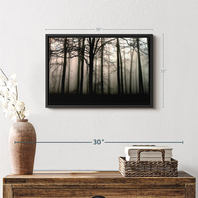 Floral et botanique «Arbre mort, impression sur toile», H 13 po x l 19 po