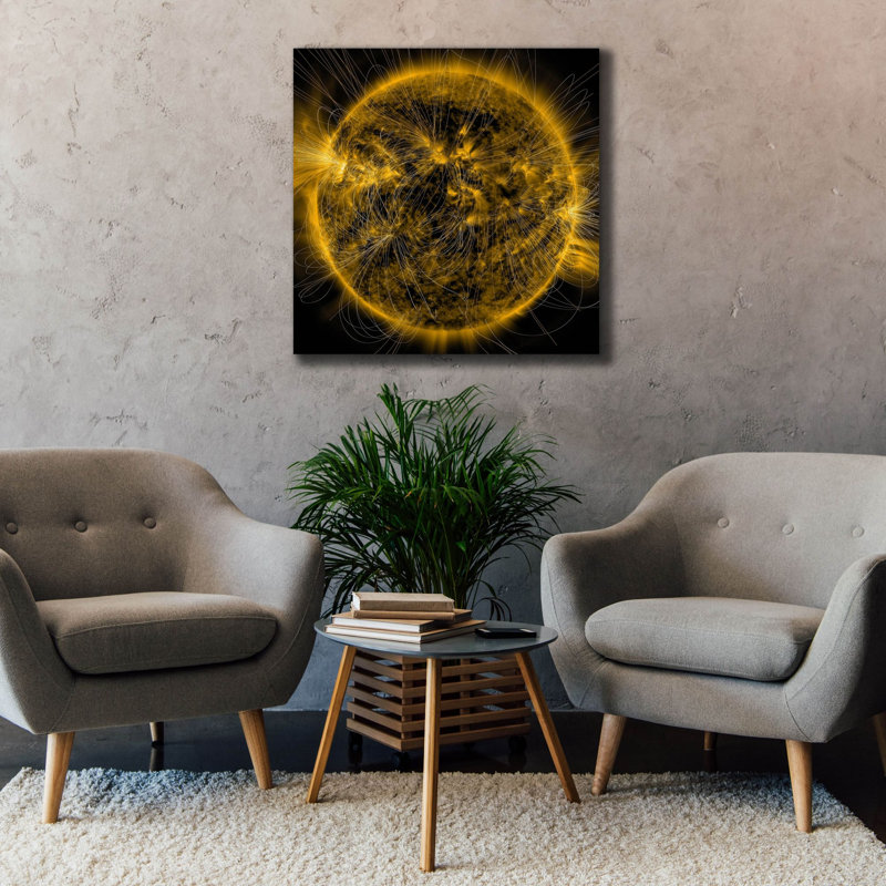  Reproduction d'art sur toile 37 po x 37 po