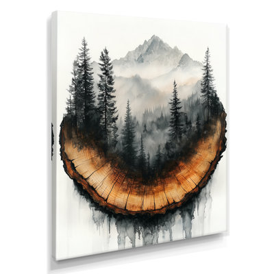 Springbrook - ferme, art mural sur toile