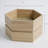 Hexagon Terrace Planter Box Short - Ash Brown-722362872