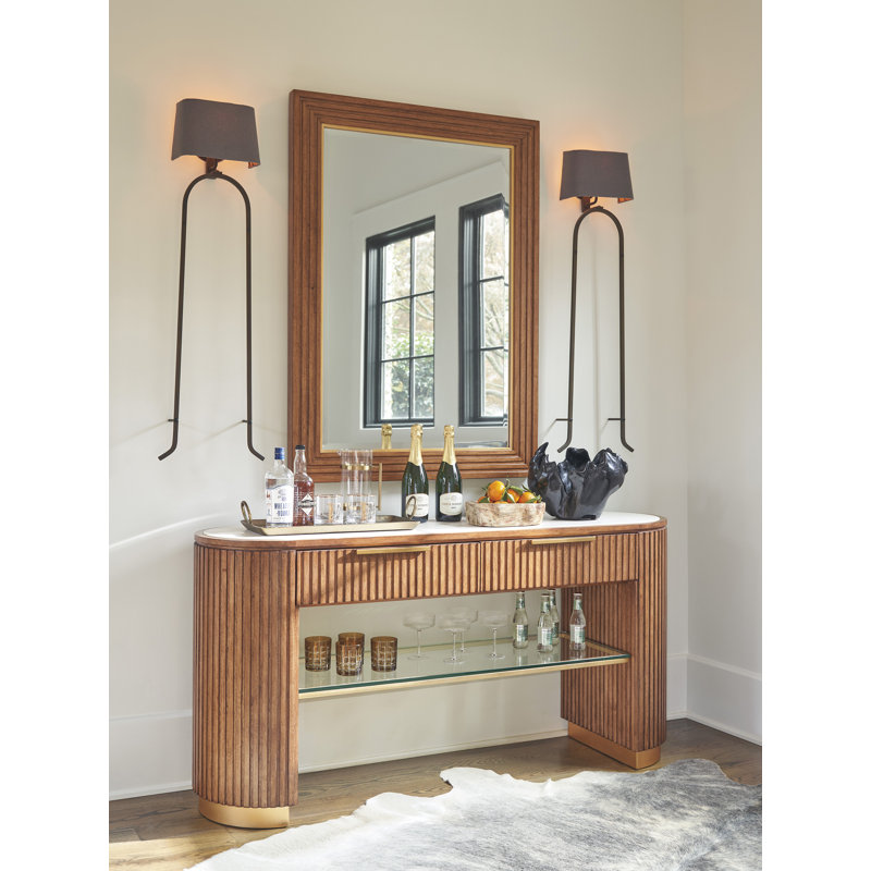La Costa Rectangle Solid Wood Mirror