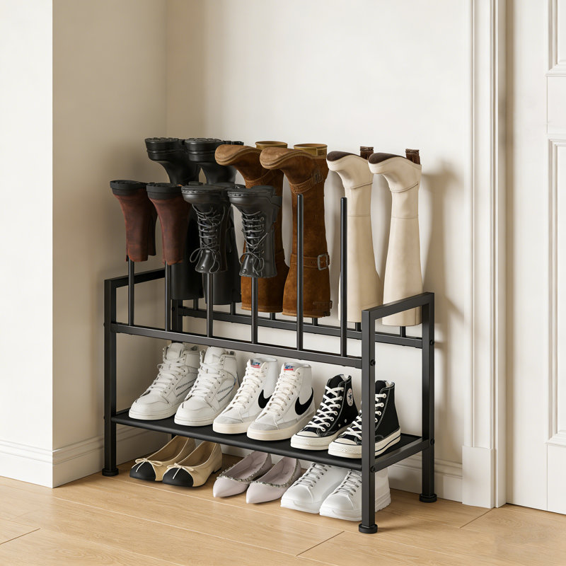 Range-chaussures en métal multi-usages