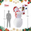 Gonflable bonhomme de neige