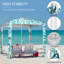 Parasol Outsunny Quick Beach Cabana