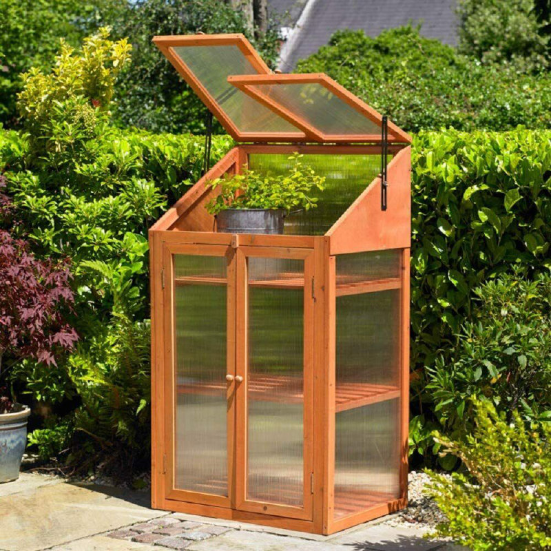 Antwyne 2.3 Ft W x 1.6 Ft D Mini Greenhouse