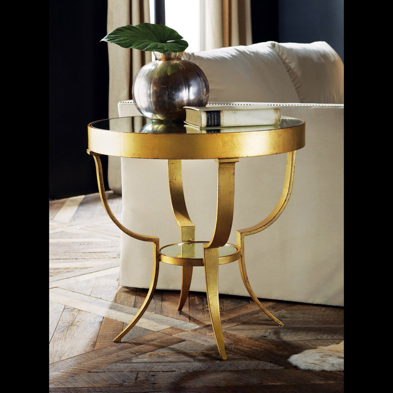 Gueridon Glass End Table