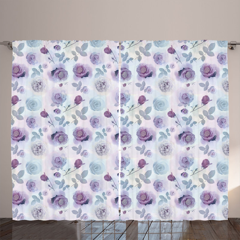 Semi Sheer Curtain Pair