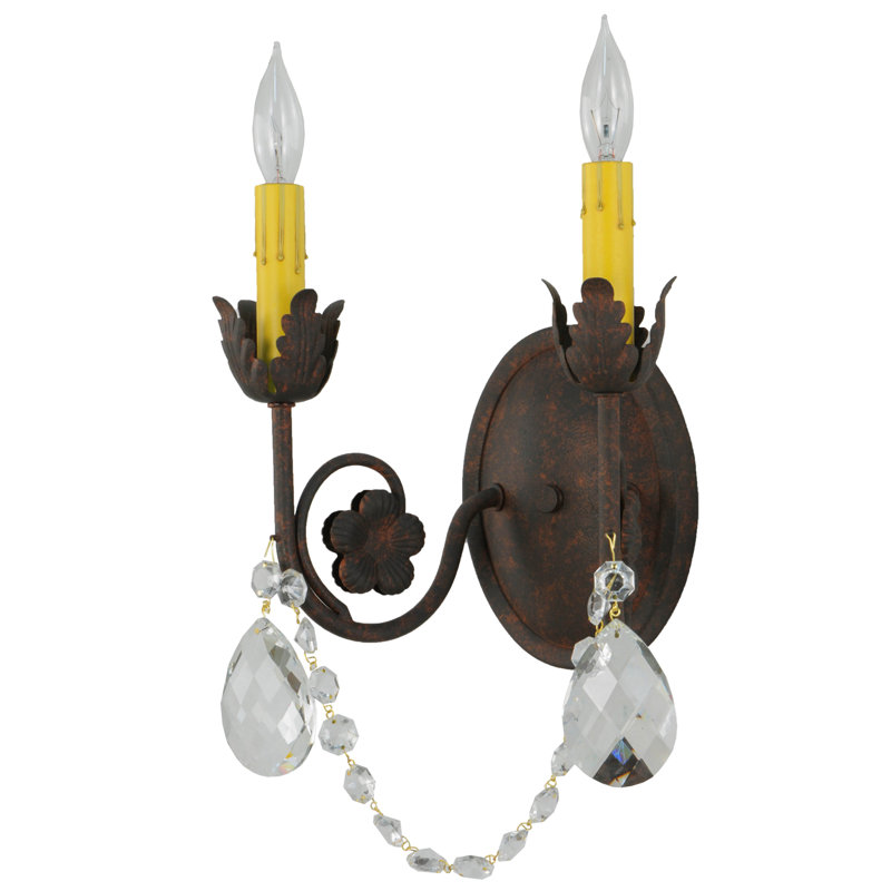 Antonia 2 - Light Candle Wall Light