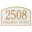 Plaque d'adresse murale sur 2 lignes Legacy-621655151-621655154