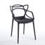 Ensemble de salle à manger 1 + 4,5 pièces, table de salle à manger avec pieds en métal Mid-Century pour 4-6 personnes avec plateau en panneau de fibres à densité moyenne, table de salle à manger à piédestal, table basse de loisirs, noir-123290070-123290071-123290064