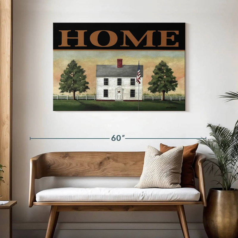 Plaque murale Kema Colonial Home, H 30 po x l 45 po