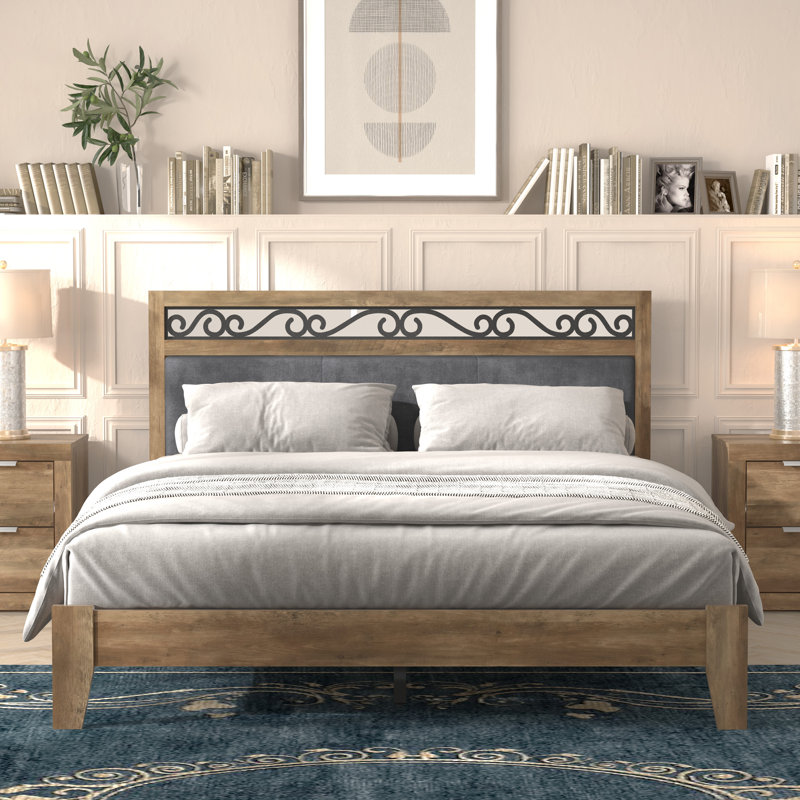 Tevrat Isanti Queen Platform Bed with Headboard