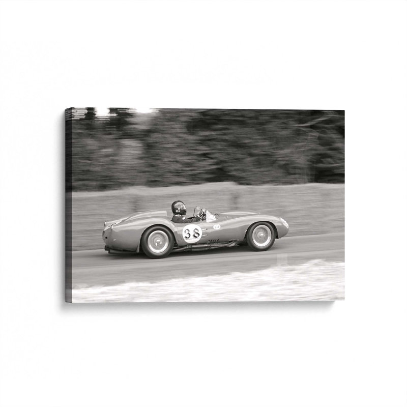 Miller - Speedline Classic, impression sur toile tendue, H 12 po x l 18 po, Toile tendue