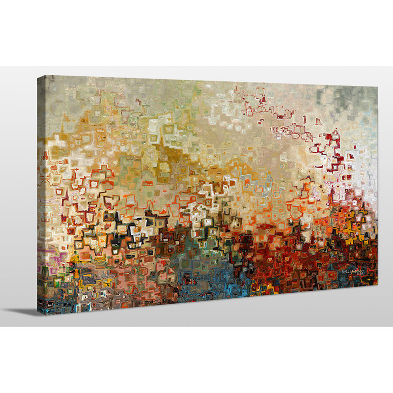 Où que vous alliez. «Joshua 1: 9» par Mark Lawrence, reproduction sur toile, H 36 po x l 60 po x P 1,5 po, Toile tendue
