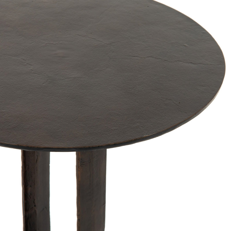 Adair End Table, Antique Rust