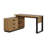 Narvaez 59,05" L-Shaped Desk with Storage Cabinet-123186337