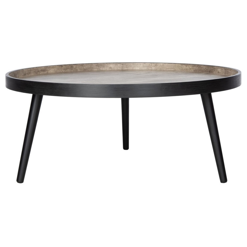 Table basse à 3 pieds, Gris clair
