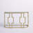 Birnson 48'' Glass Top Console Table
