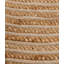 Tapis rond en jute tissé à la main naturel-366050685