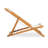 Solid Wood Folding Deck Chair