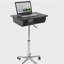 Support pour ordinateur portable pliable, couleur graphite