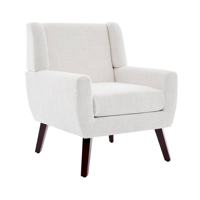 Jaqueze 73.7Cm Wide Armchair, Beige Polyester Blend