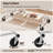Dwight Adjustable Rolling Clothes Rack-201406764