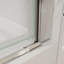 28"-30"W X 72"H Semi-Frameless 180° Rotatable Pivot Shower Door With 1/4 Inches Tempered Glass-120349517