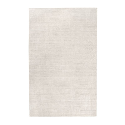 Adrian Hand Woven Wool Geometric Area Rug in Beige
