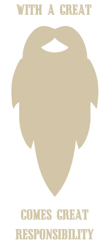 Décalcomanie murale citation superbe airblown, Beige, H 24 po x l 9 po x P 0,01 po