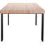 Ruybal Metal Base Dining Table