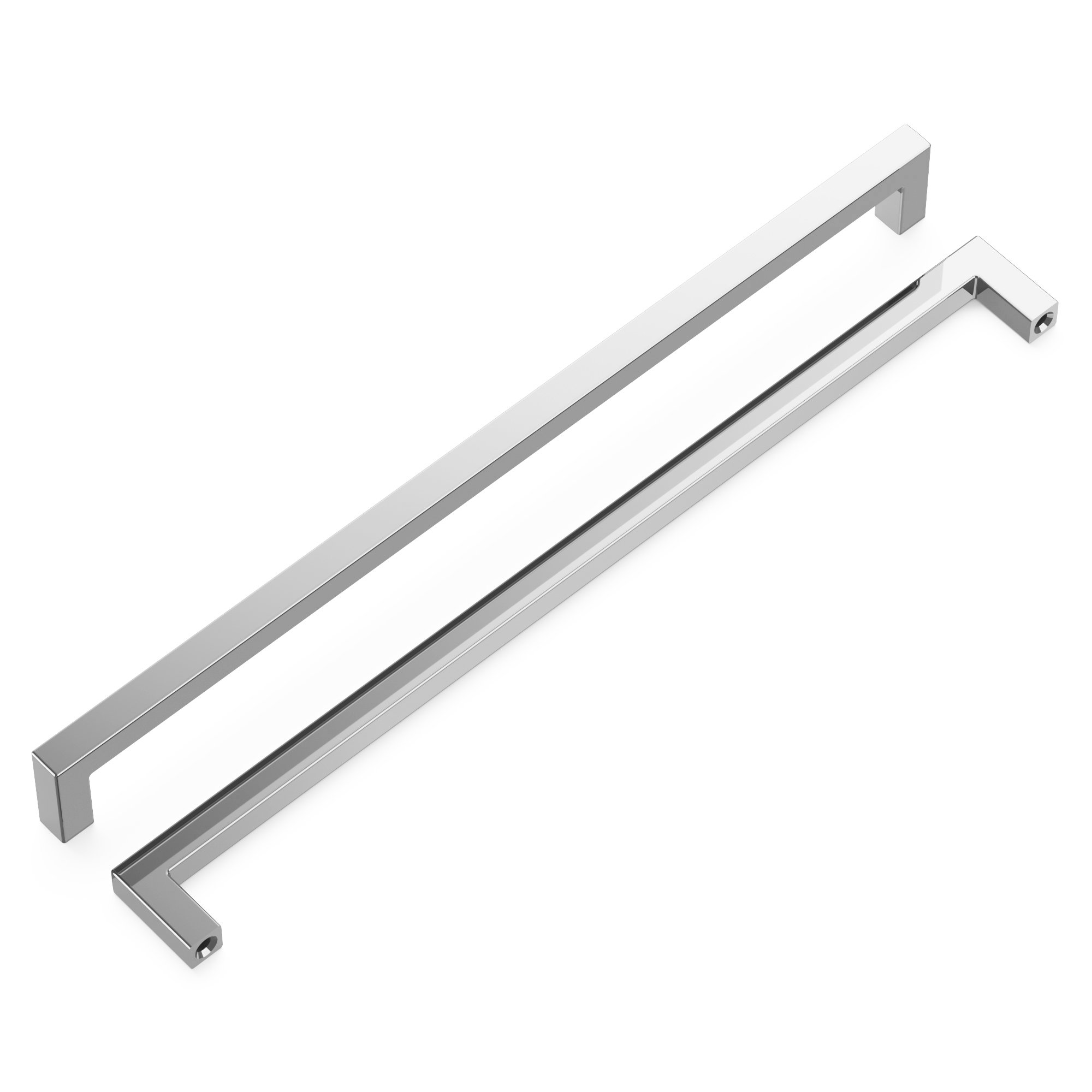 Skylight Collection Handle Pull - Contemporary Hardware for Drawers & Cabinets, Stainless Steel, 5-1/16", 1