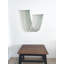 Tenture murale en macramé - tapisserie de fils de teinture Dip, Boho Home Decor - art mural dégradé - l 52 po x L 34 po, vert-1390599545