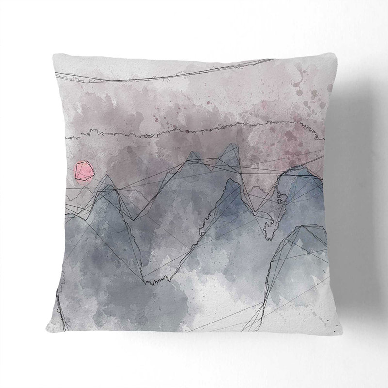 Square Throw Cushion, 40 x 40 cm, Stone