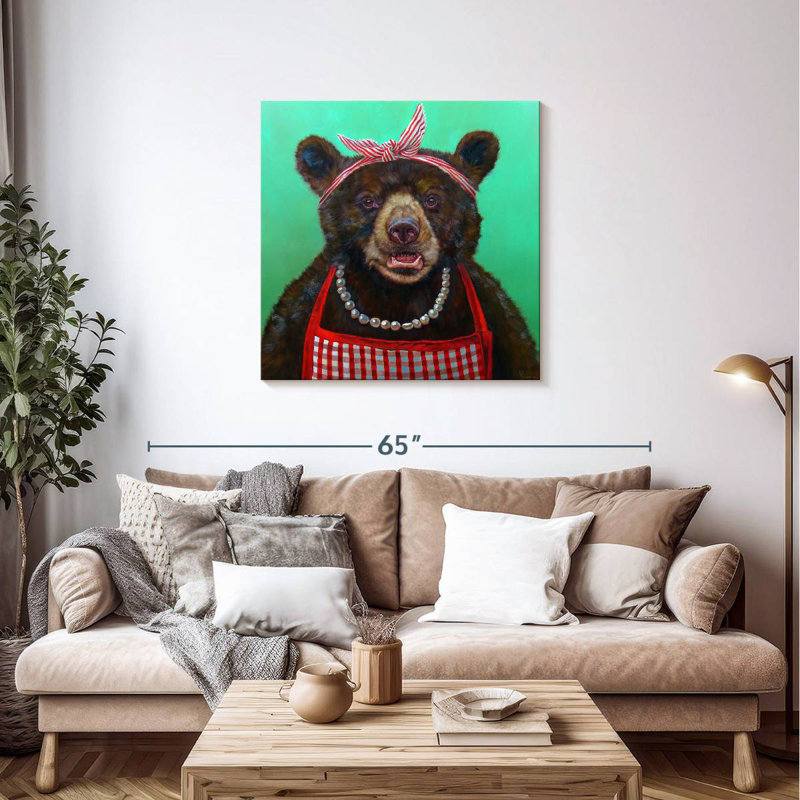 Crowle Classy Mama Bear, 36" H x 36" W