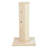 TRIXIE Soria 31.5" Cat Scratching Post, Sisal Cat Scratcher, Square Post with Peak-a-Boo Cat Toys for Hunting, Beige