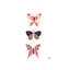 «Butterfly Trio», art encadré-49840497-49840501